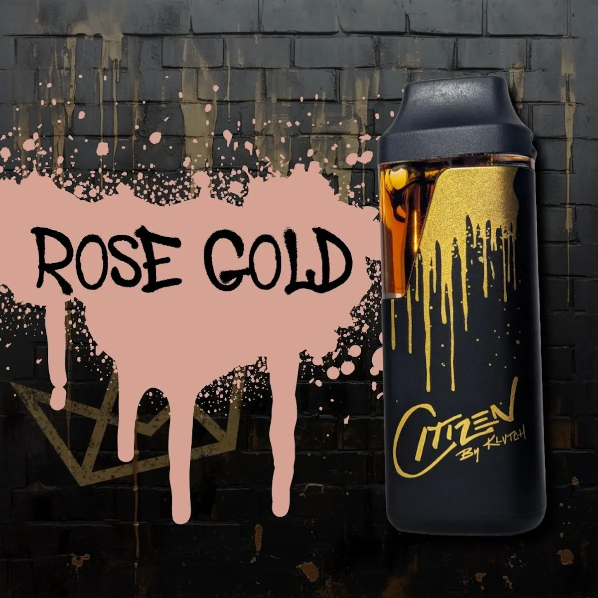Rose Gold RTZ Full Spectrum iKrusher Disposable Vape | 1g