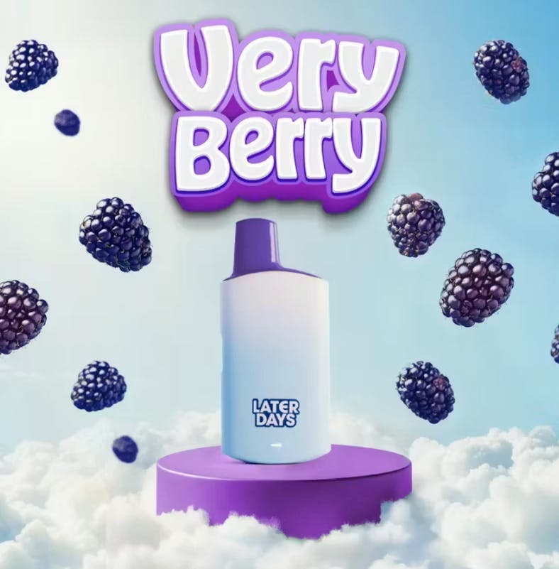 Later Days Very Berry | Later Days | 2g Disposable Vape
