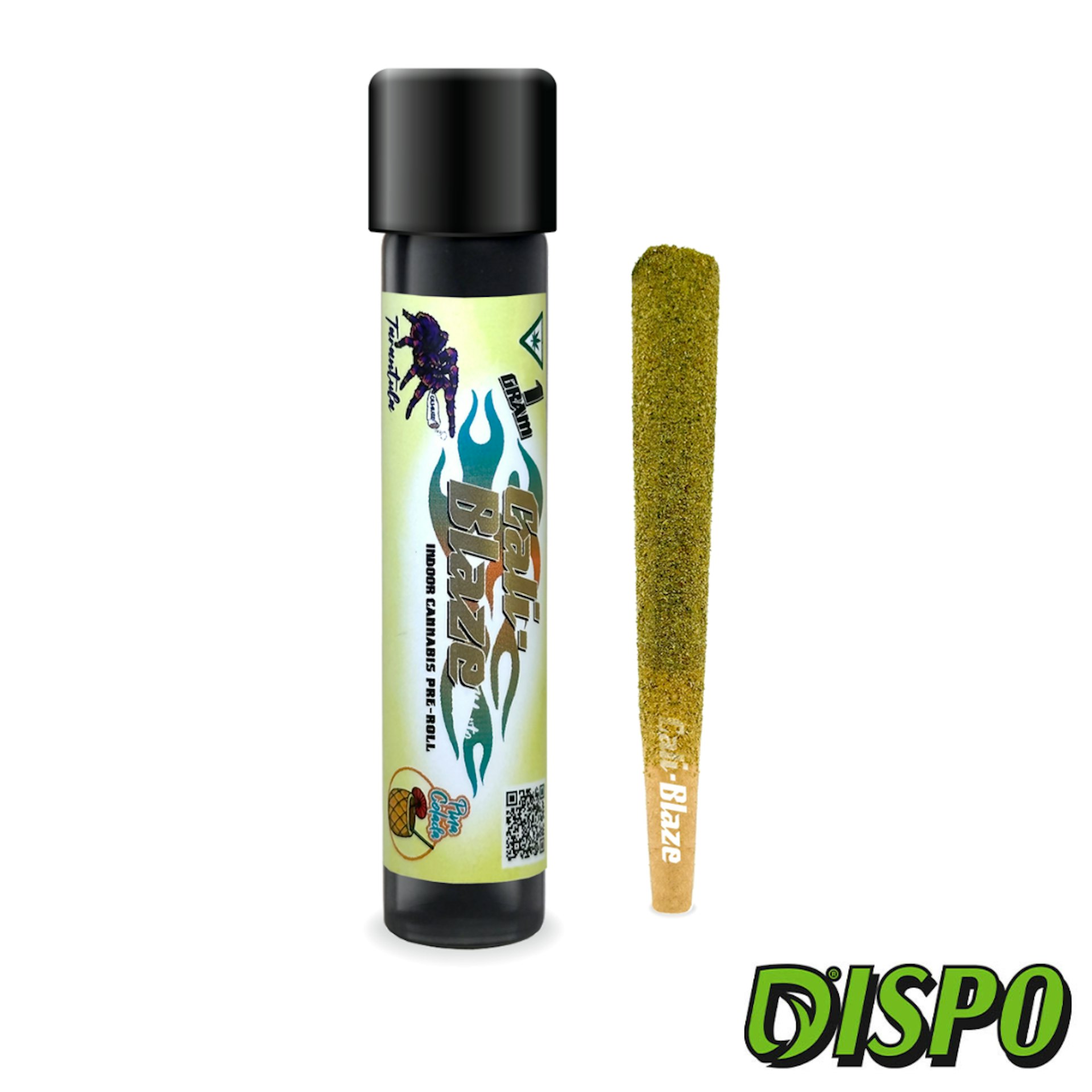 Cali Blaze - Pina Colada 1G Infused Tarantula
