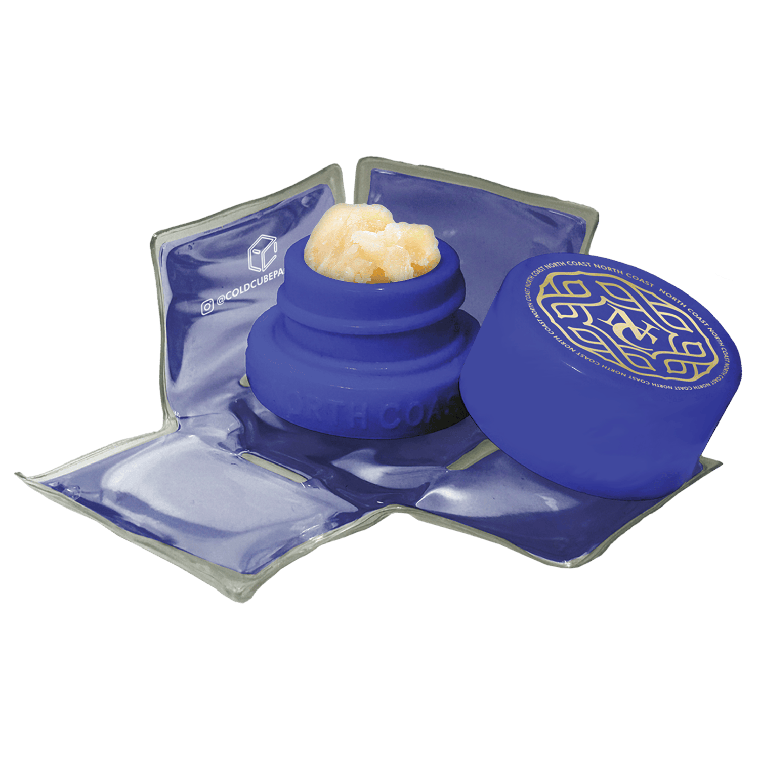 North Coast x Adam's Family | Cold Cure Rosin - 1g - Platinum Zkittles