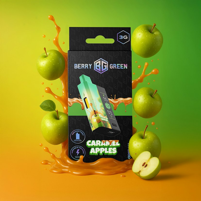 Berry Green - Caramel Applez Disposable
