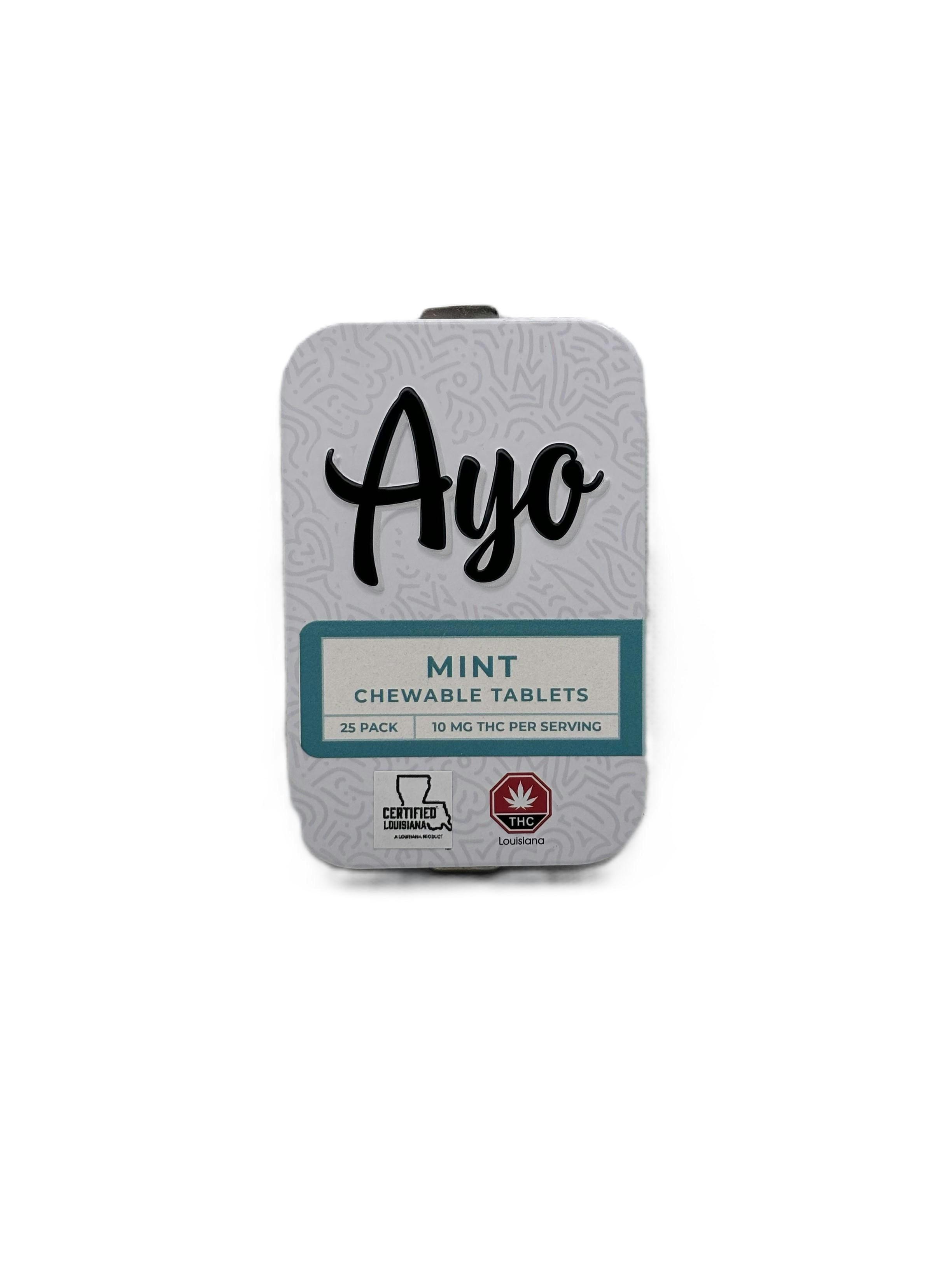 Ayo: Tablets | Mint | 250mg | 25pk | NOLA - Kenner