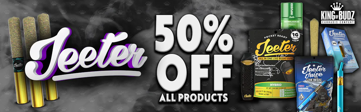 Jeeter - 50 Percent OFF