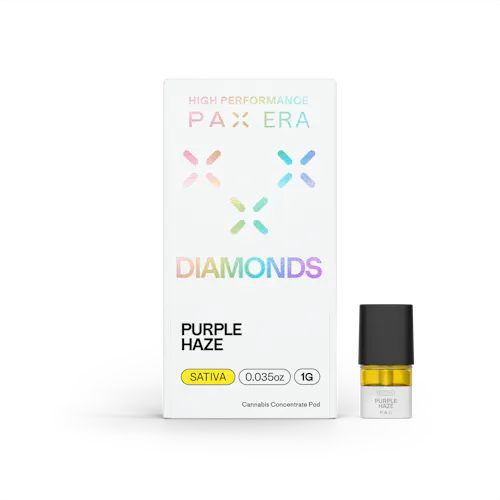 PAX Purple Haze Liquid Diamonds PAX Pod 1000mg-active