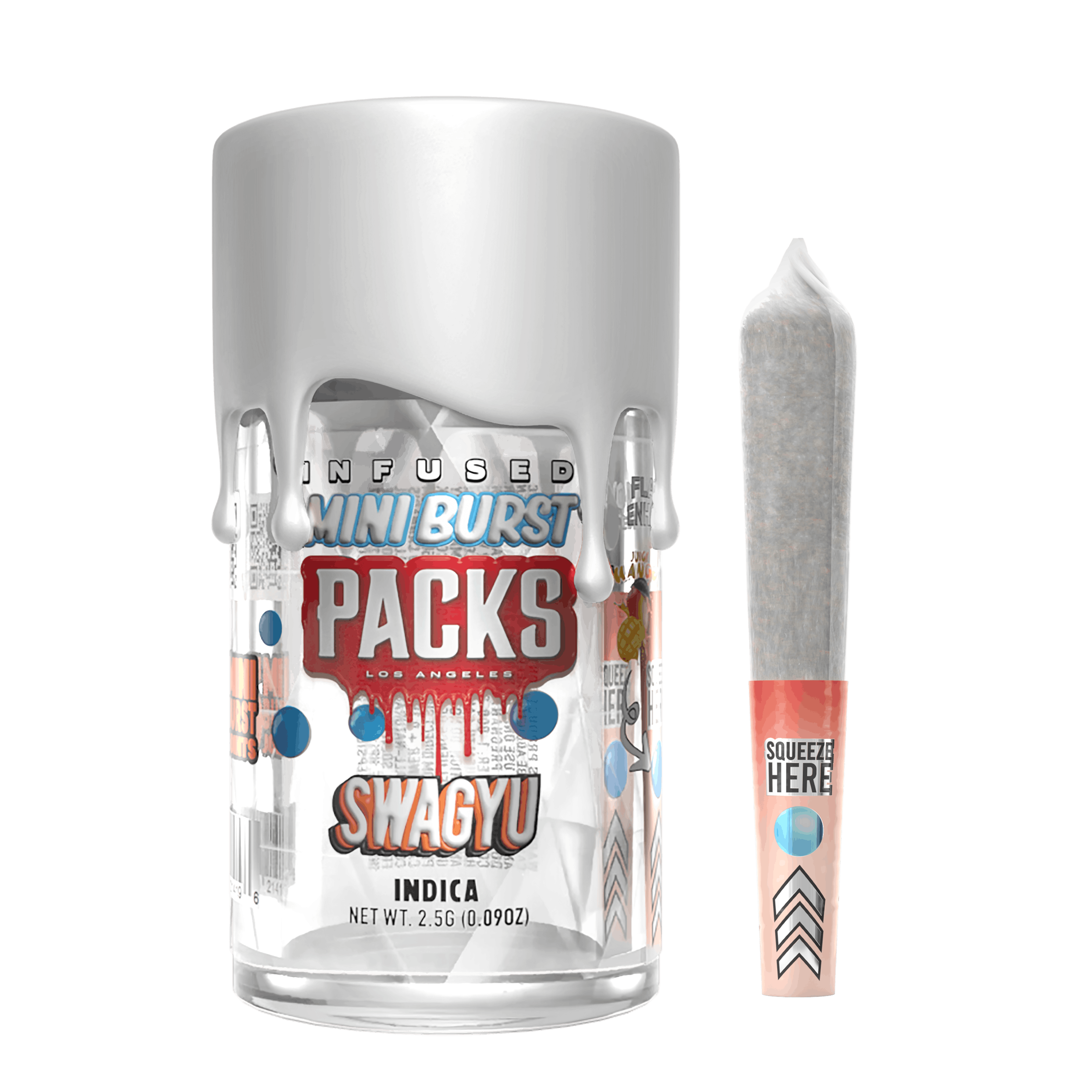 Packs | Swagyu | Mini Bursts | Infused | 5pk | 2.5g