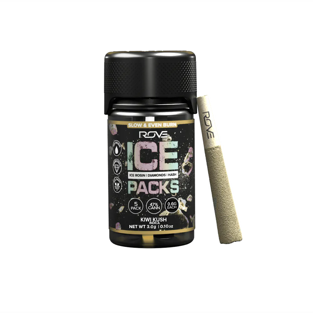 Product Kiwi Kush (5PK) - Infused Pre-Roll Pack