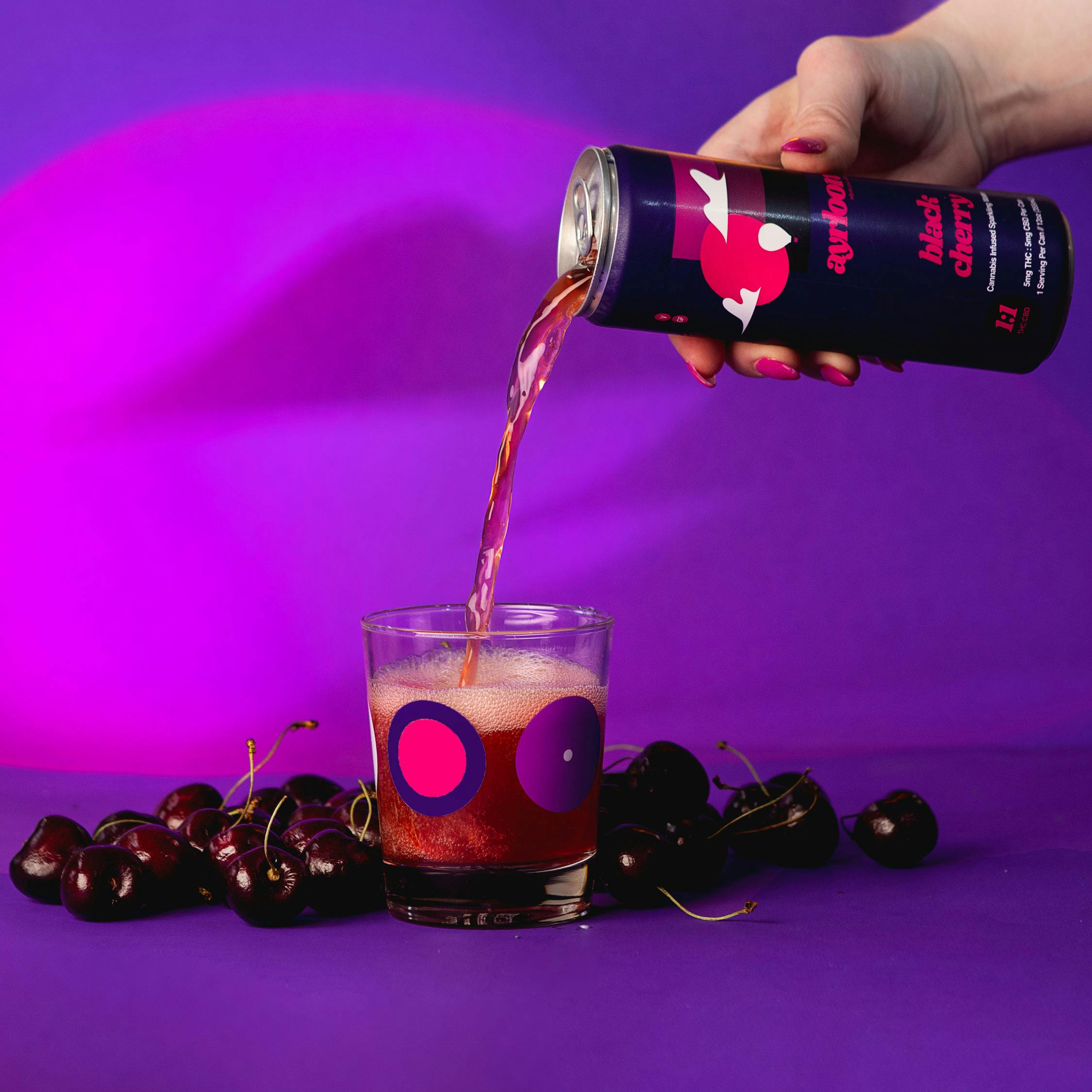 image of Black Cherry | 5mg 1:1 Seltzer