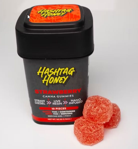 HH Strawberry Live Resin Gummies