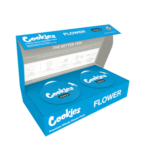 Ooka x Cookies – Infused Line – London Pound Cake – 2pk – 2.7g-active