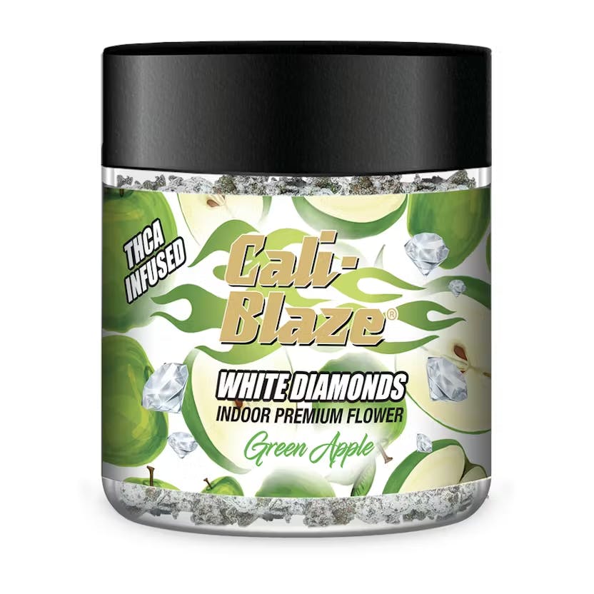 Product Cali-Blaze | Green Apple | White Diamond Infused Flower