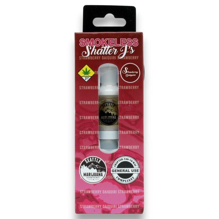 Buy Seattle Marijuana Company SMC Smokeless Shatter J Vape Cart 1g