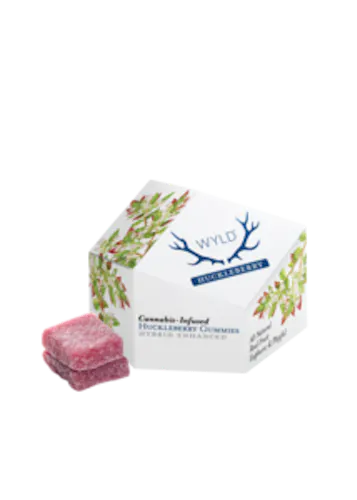 Huckleberry Hybrid Enhanced Gummies-1