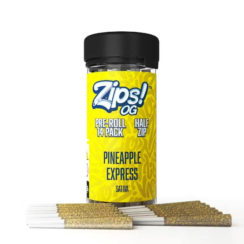 Zips OG Pineapple Express 14pk 14g Pre-Rolls