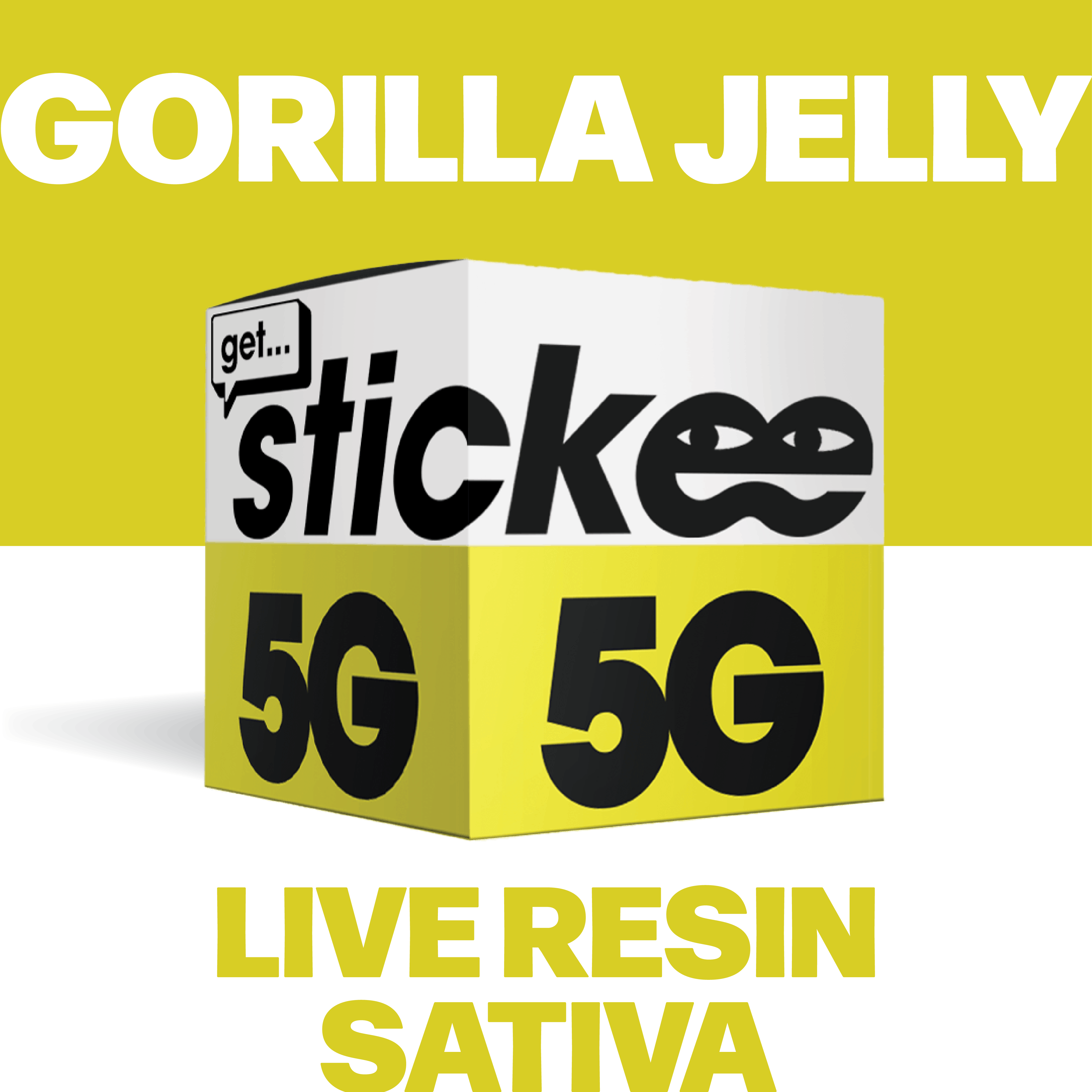 STICKEE | Gorilla Jelly | 5G | Live Resin Concentrate