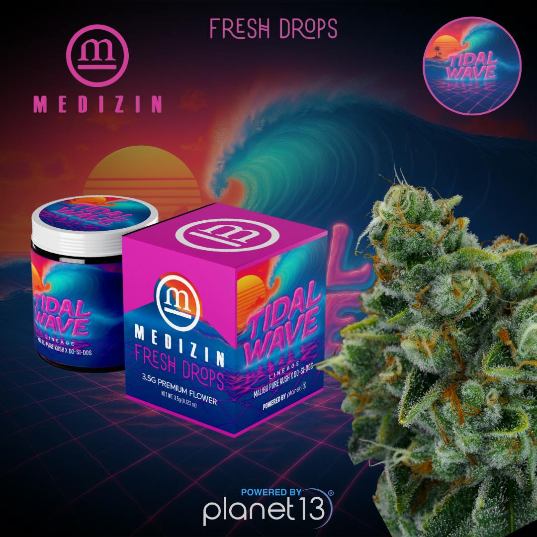 Medizin FRESH DROP Tidal Wave 3.5g Prepack | Planet 13 Las Vegas