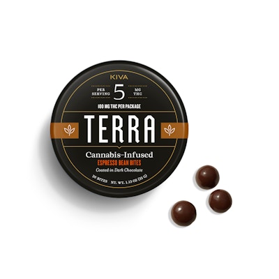 Product Terra Dark Chocolate Espresso Bean Bites [20pk]