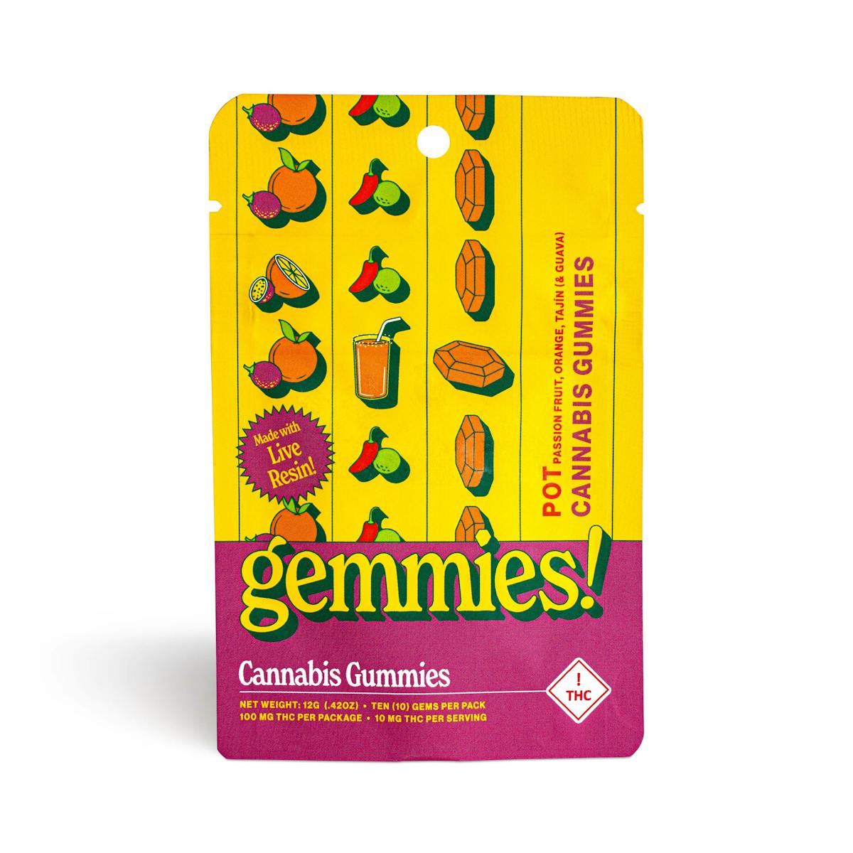Photo of Passion Fruit/Orange/Tajin Gemmies – 100mg