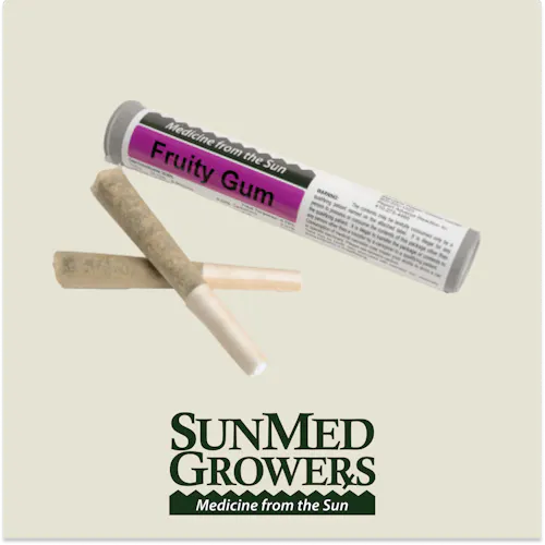 Fruity Gum Pre-Rolls 0.5g x 2pk-1
