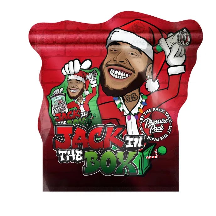 Pressure Pack x Jack Funny - 3.5g Prepack - Jack In The Box (Holiday Edition)
