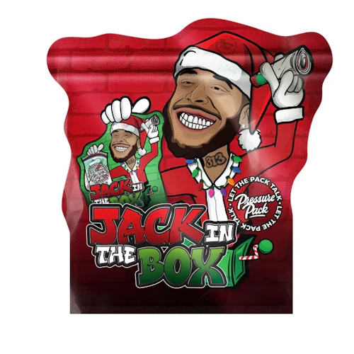 Pressure Pack x Jack Funny - 3.5g Prepack - Jack In The Box (Holiday Edition)