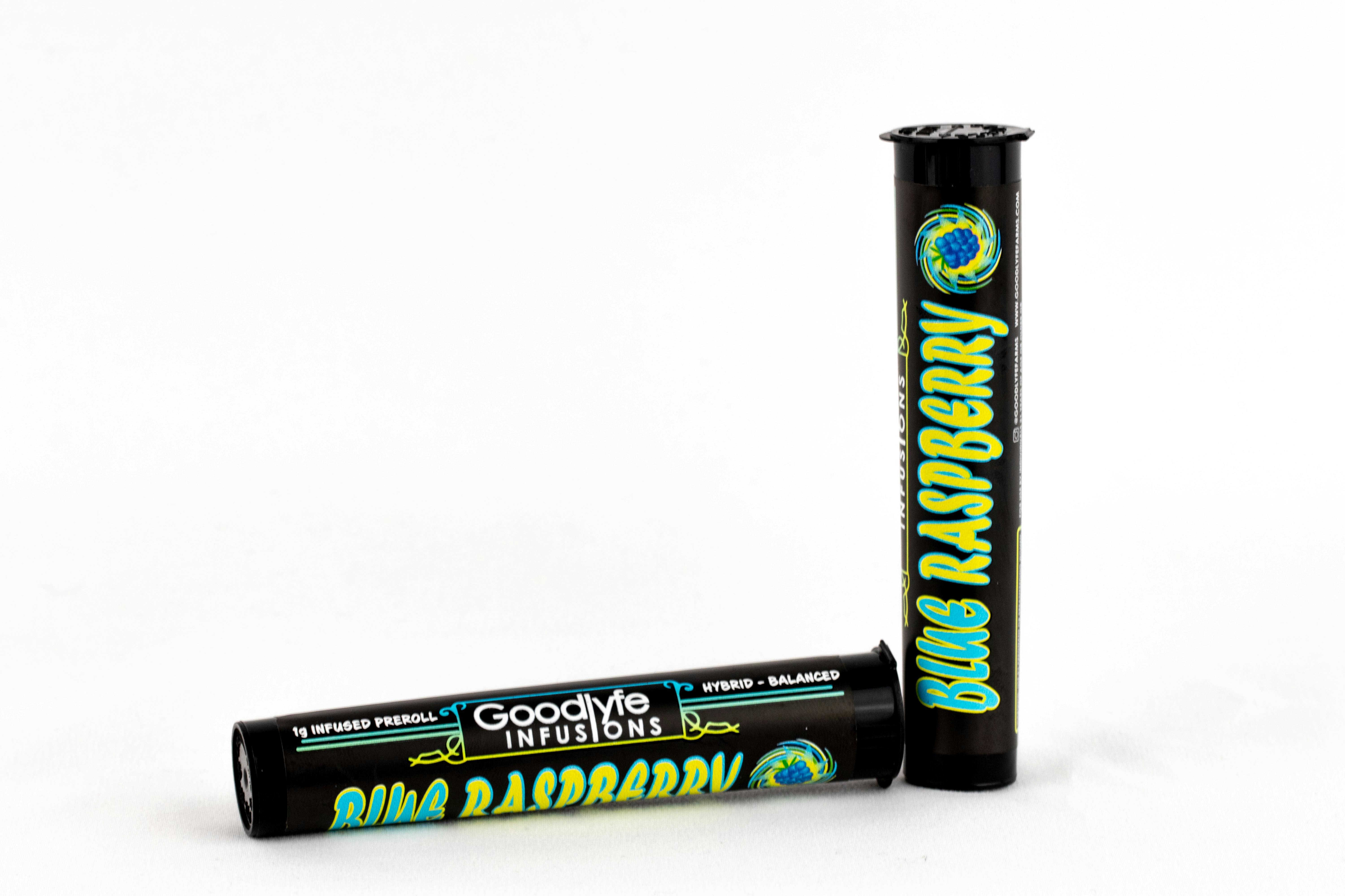 Goodlyfe Infusions - Infused Preroll - - Hybrid - **BLUE RASPBERRY** (5/$15)
