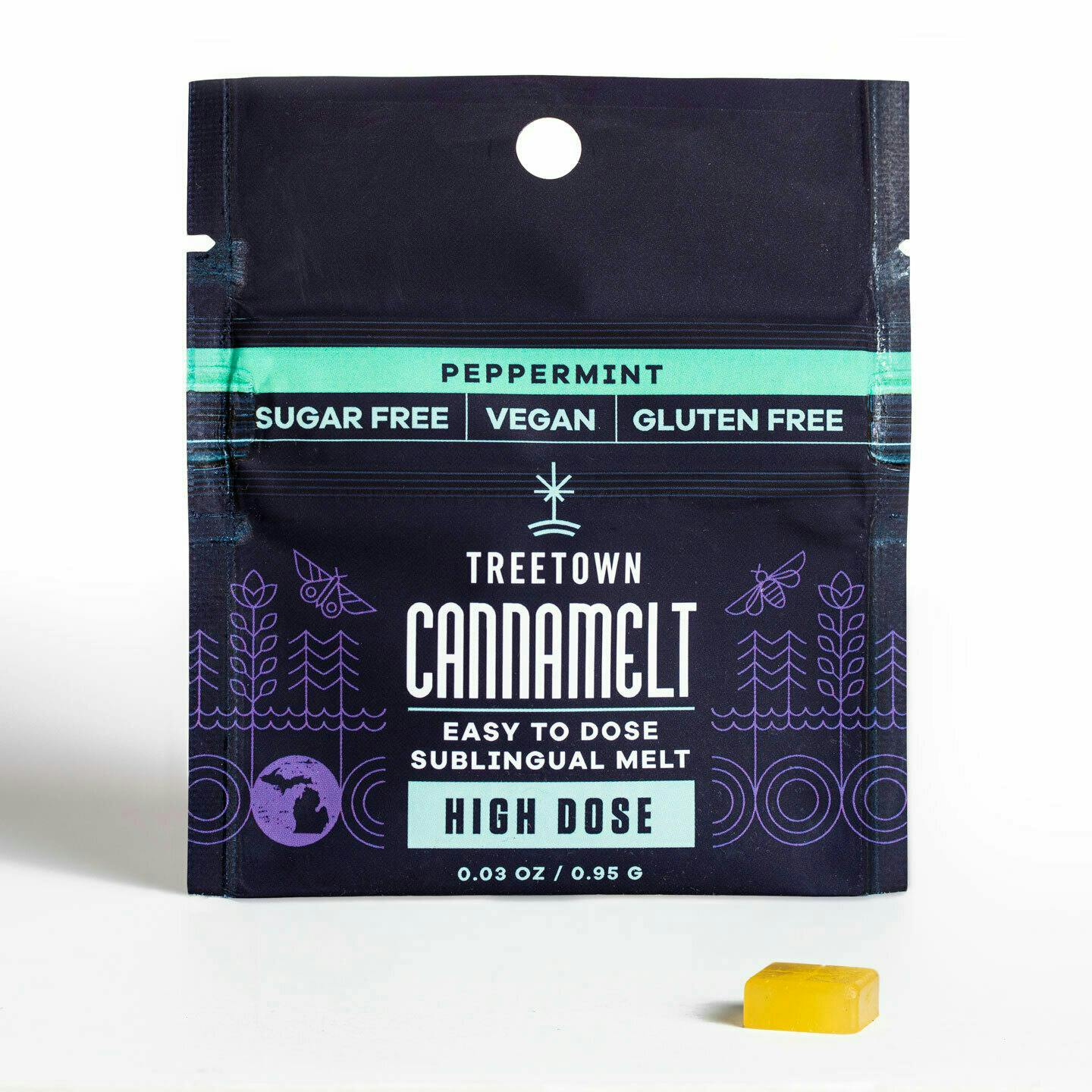 Treetown - 200mg Cannamelt - Peppermint