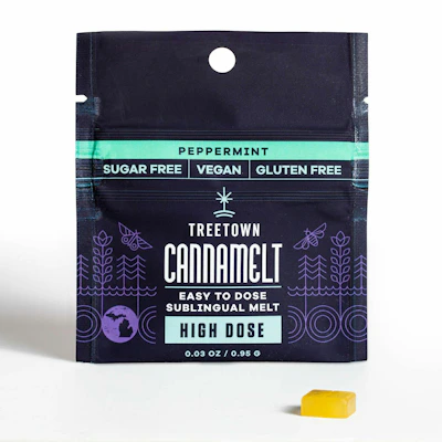 Treetown - 200mg Cannamelt - Peppermint