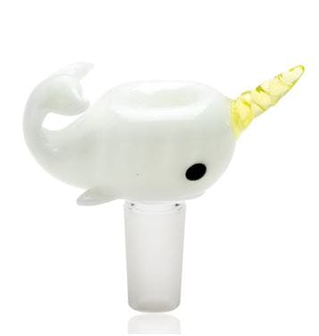 image of Radioactive Narwhal | 14mm Bowl Piece