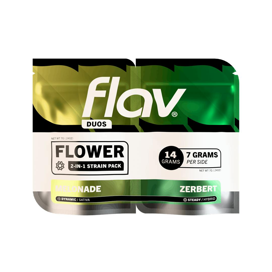 Flav Flav | Melonade (S) & Zerbert (H) | Duo Flower Pack 14g