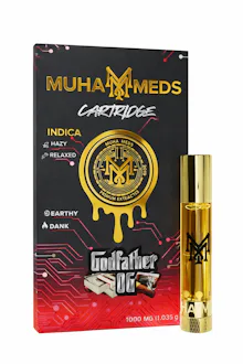 Muha Meds - 1g Cart - Godfather OG