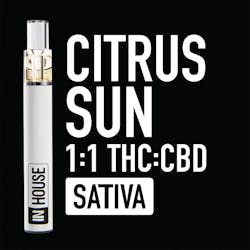 Citrus Sun Disposable Vape Pen 1:1 THC:CBD 0.5g