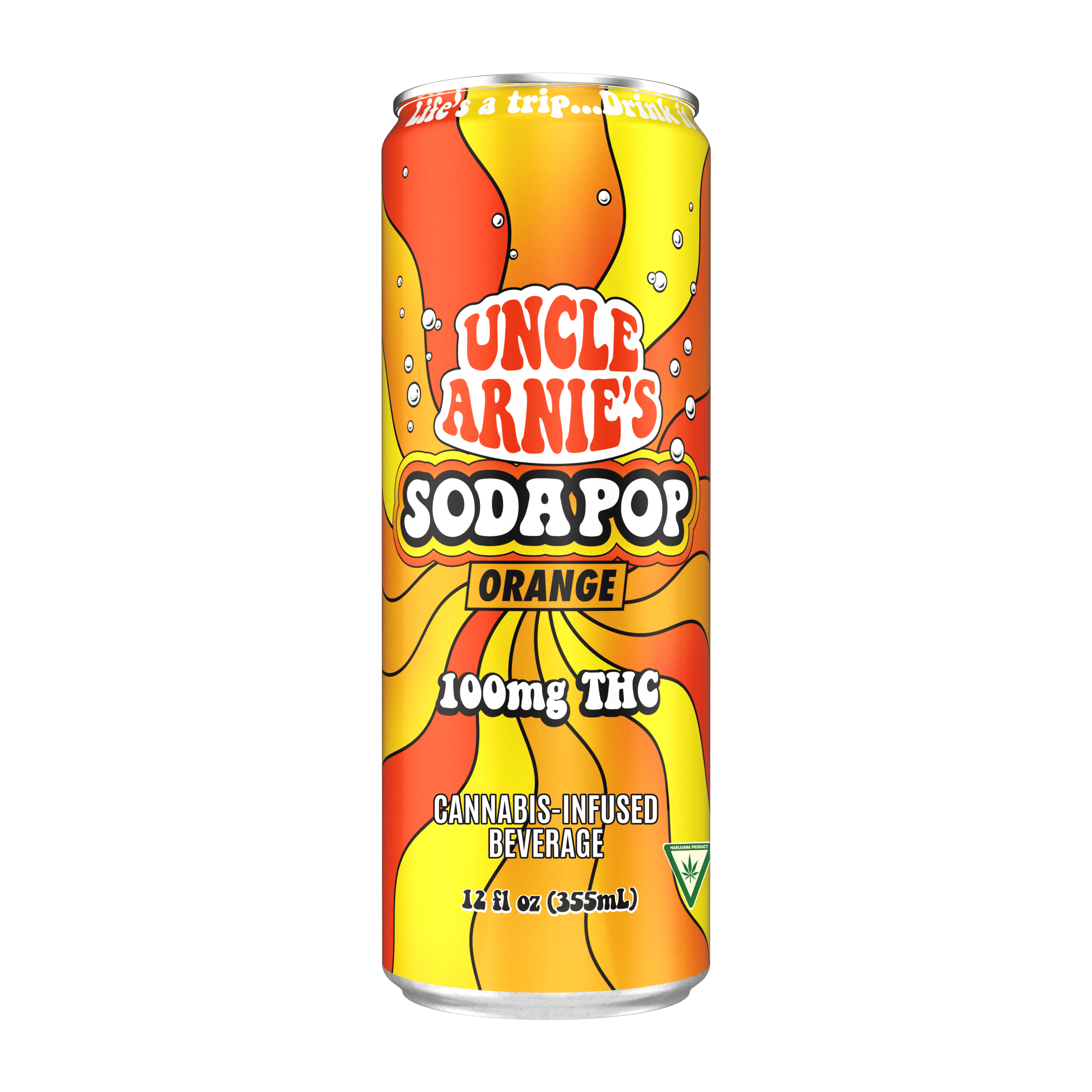 Uncle Arnie's - 100mg Soda - Orange