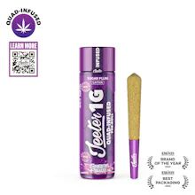 Jeeter - 1g Quad Infused Preroll - Sugar Plum