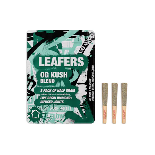 OG Kush Blend Diamond-Infused (3-pack of .5g joints)-active