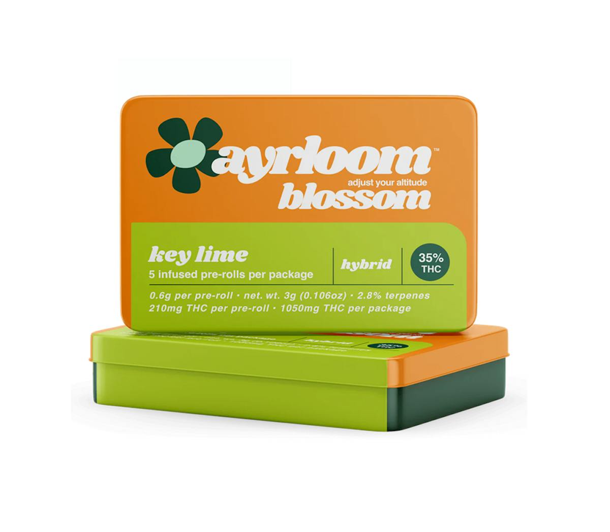 Photo of Ayrloom | Key Lime Infused Pre-Rolls 5PK