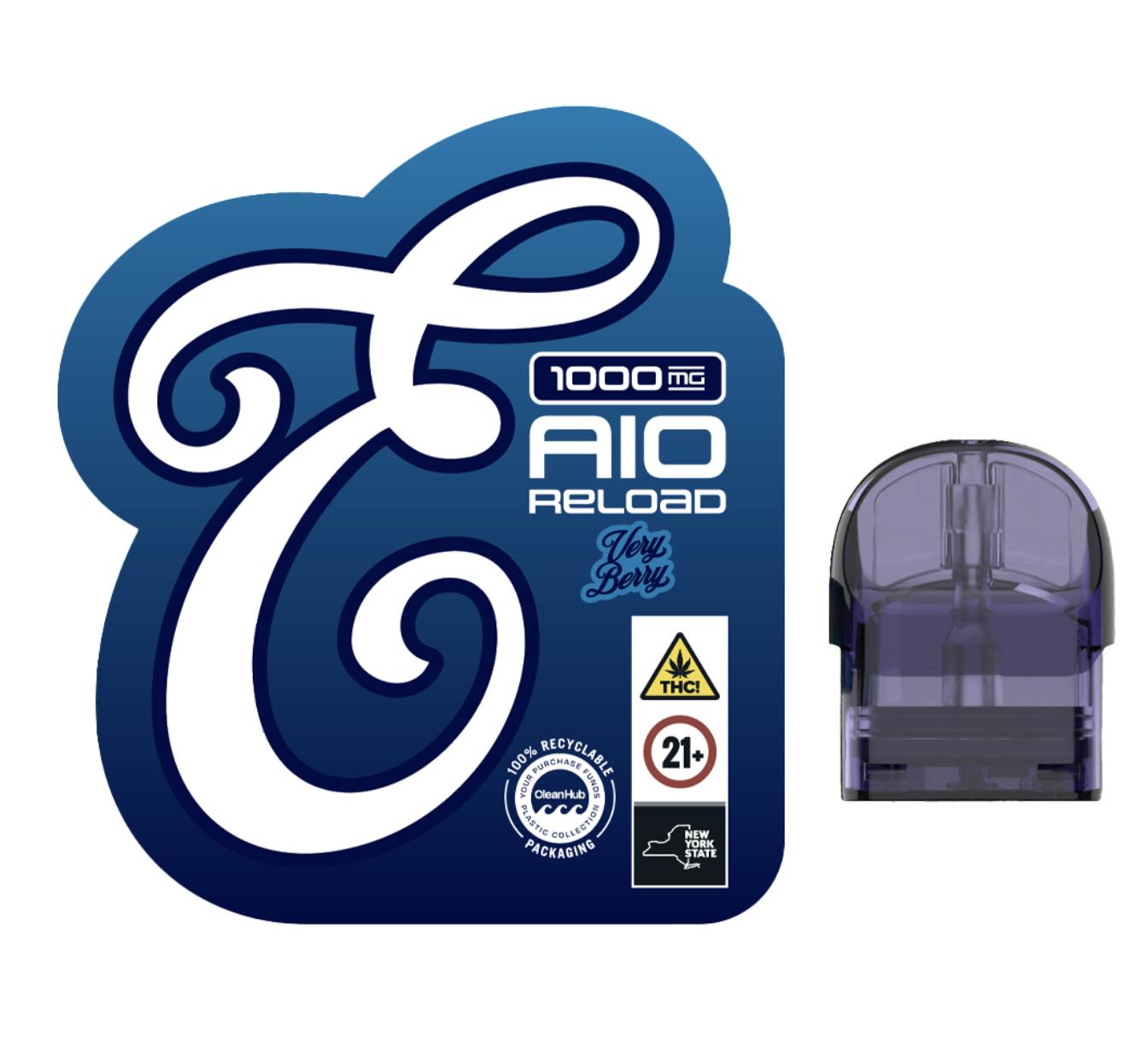 Pod |  Eureka | Fusion Very Berry | Reload | 1g