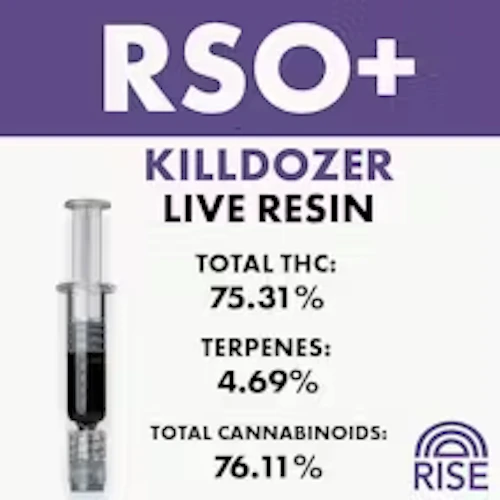 RISE - 1g RSO + Live Resin - Killdozer