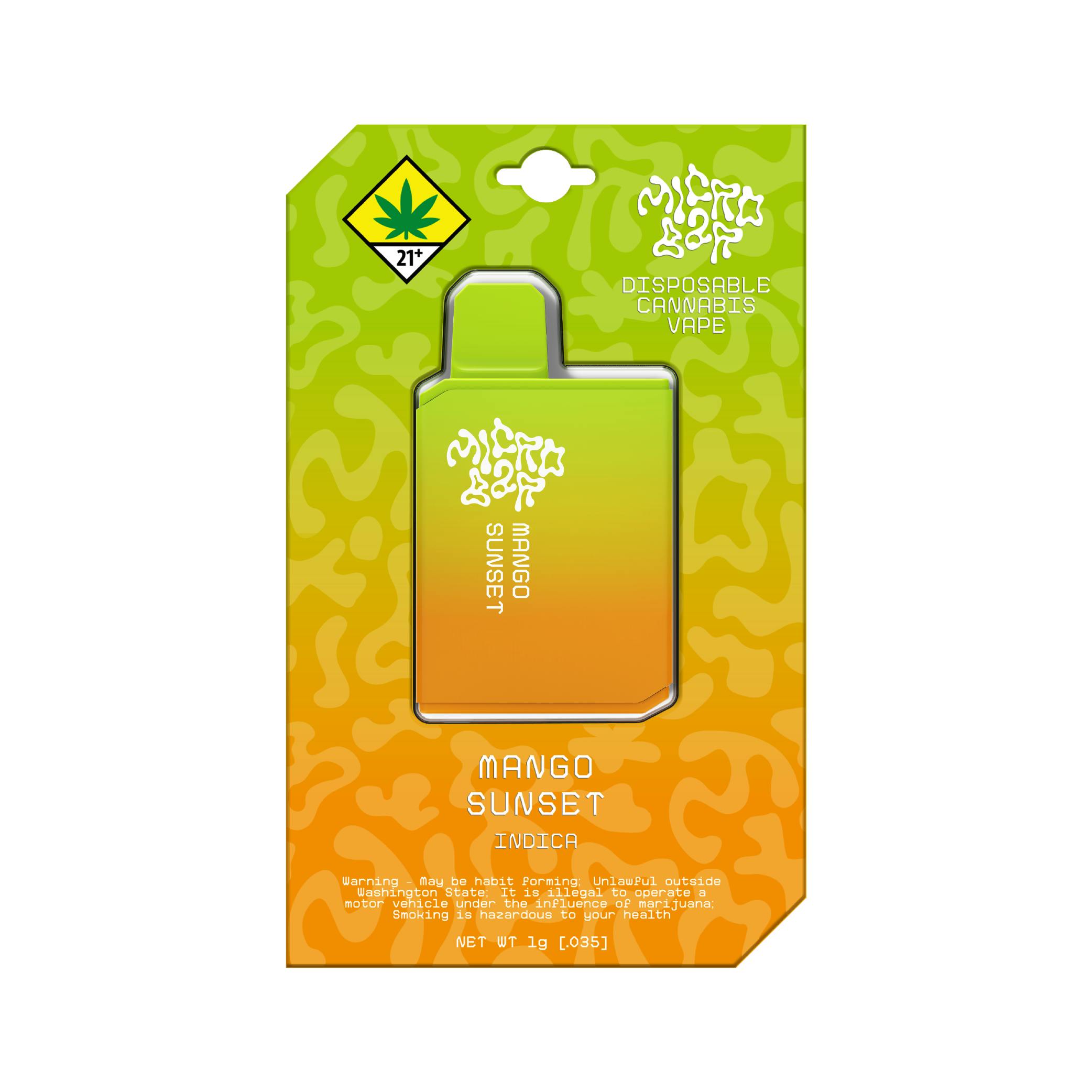 Micro Bar - Mango Sunset Disposable | 365 Recreational (Shoreline)