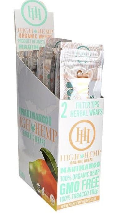 High Hemps MauiMango organic Wraps 2 Pack