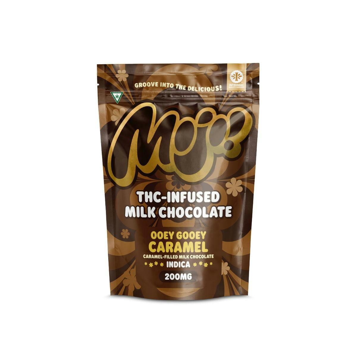 Mojo - 200mg Chocolates - Ooey Gooey Caramel