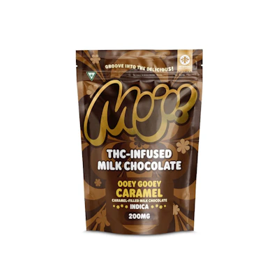 Mojo - 200mg Chocolates - Ooey Gooey Caramel - EDIBLES by Mojo at King of Budz