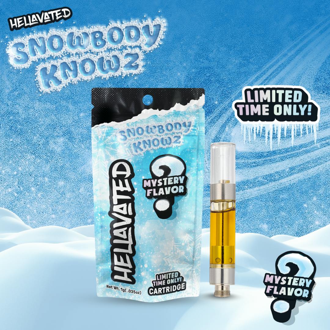 Hellavated Snowbody Knowz | 1g Cartridge - Redi Cannabis Dispensary in MA