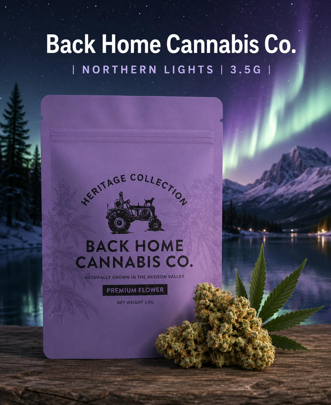 Product Back Home Cannabis Co. | Northern Lights | .568% terps