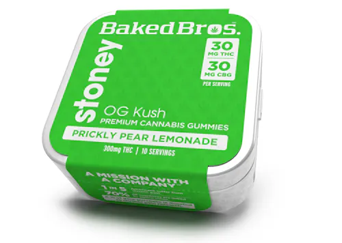 OG Kush Stoney Prickly Pear Lemonade Gummies | 300mg-1