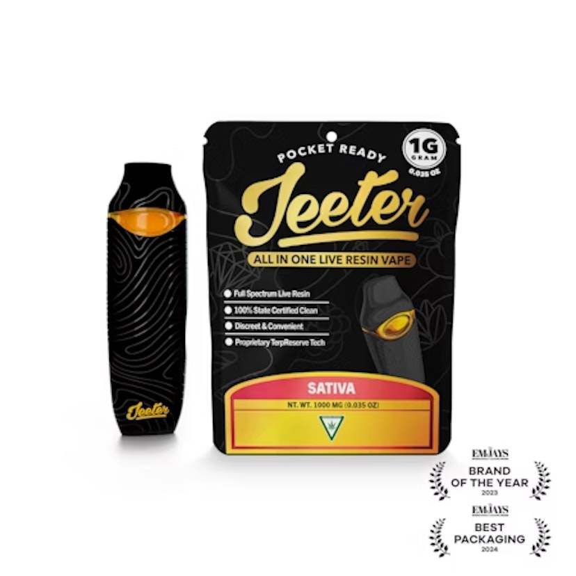 Jeeter Live Resin Disposable | Amnesia Haze