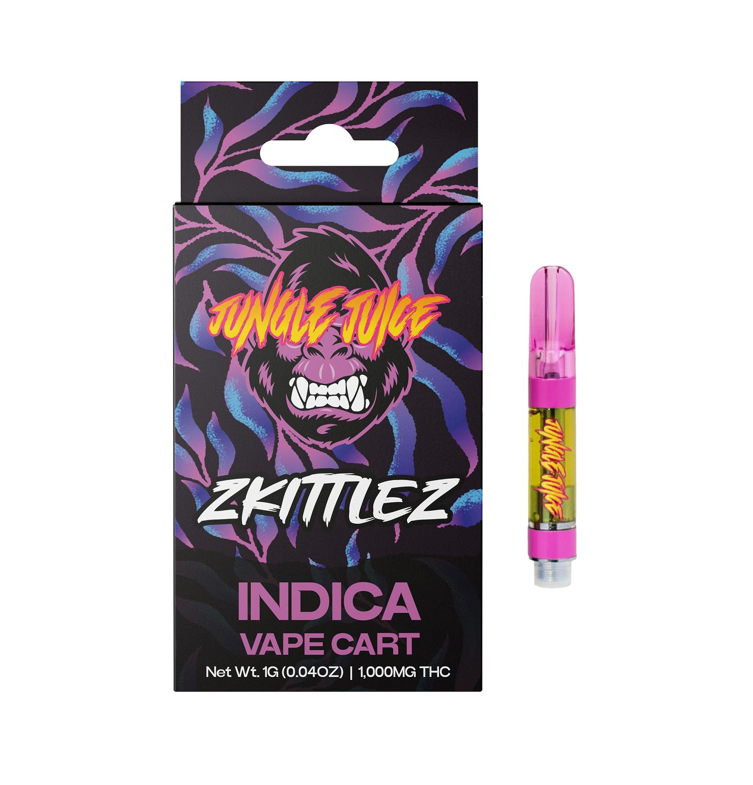 Jungle Juice Jungle Juice | 510 Vapor Cartridge | Zkittlez | 1g