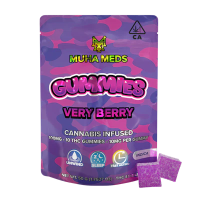 Mambas - 200mg Gummies - Very Berry