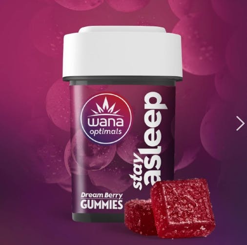 Product GR Wana Quick Gummies - Dream Berry 100mg (10pk) (Stay Asleep) (4:2:1 CBD:THC:CBN)