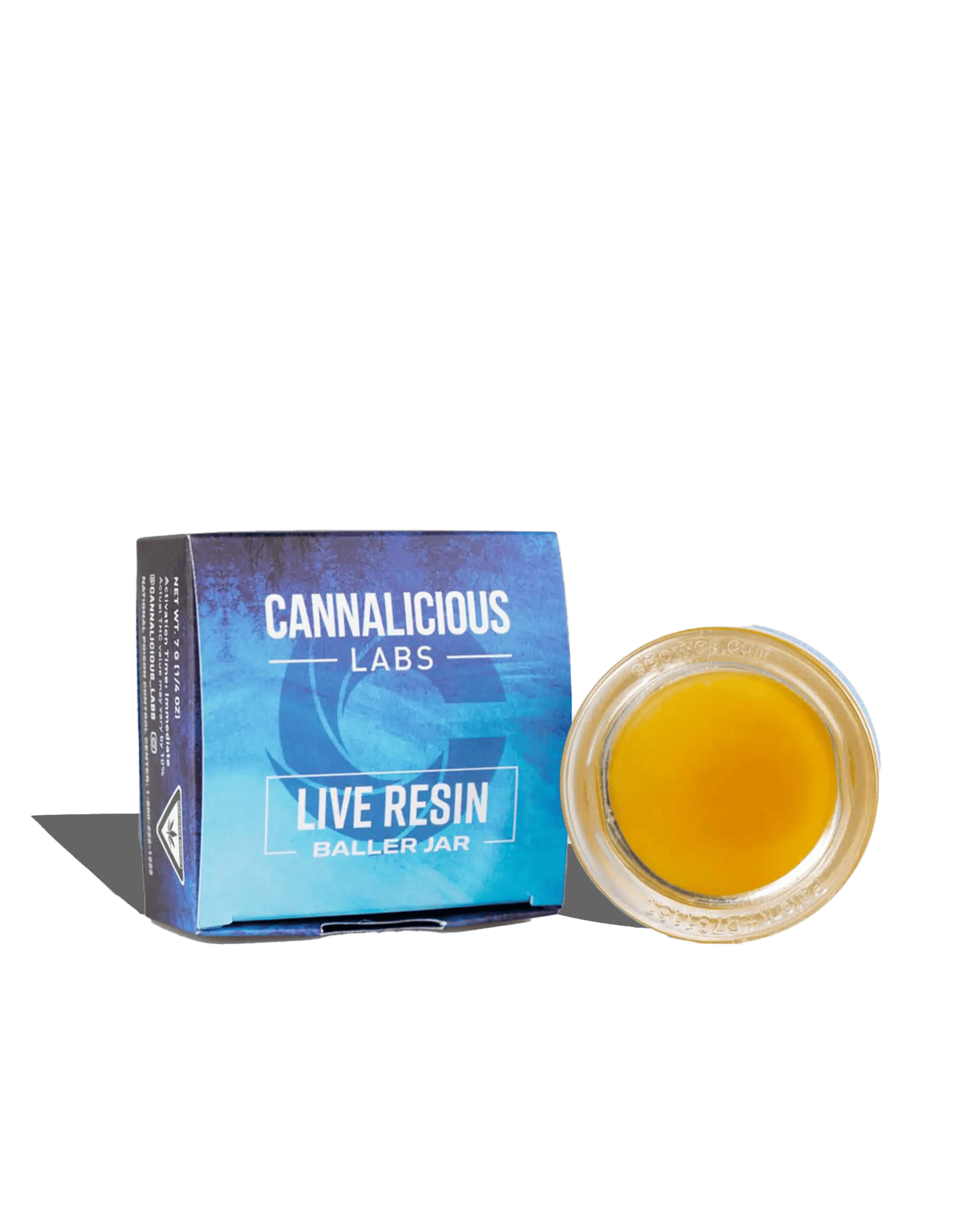 Cannalicious - 7g Live Resin Baller Jar - All Gas OG