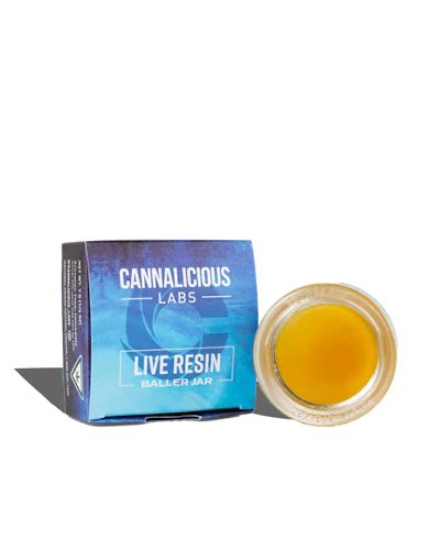Cannalicious - 7g Live Resin Baller Jar - All Gas OG - CONCENTRATES by Cannalicious Labs at King of Budz
